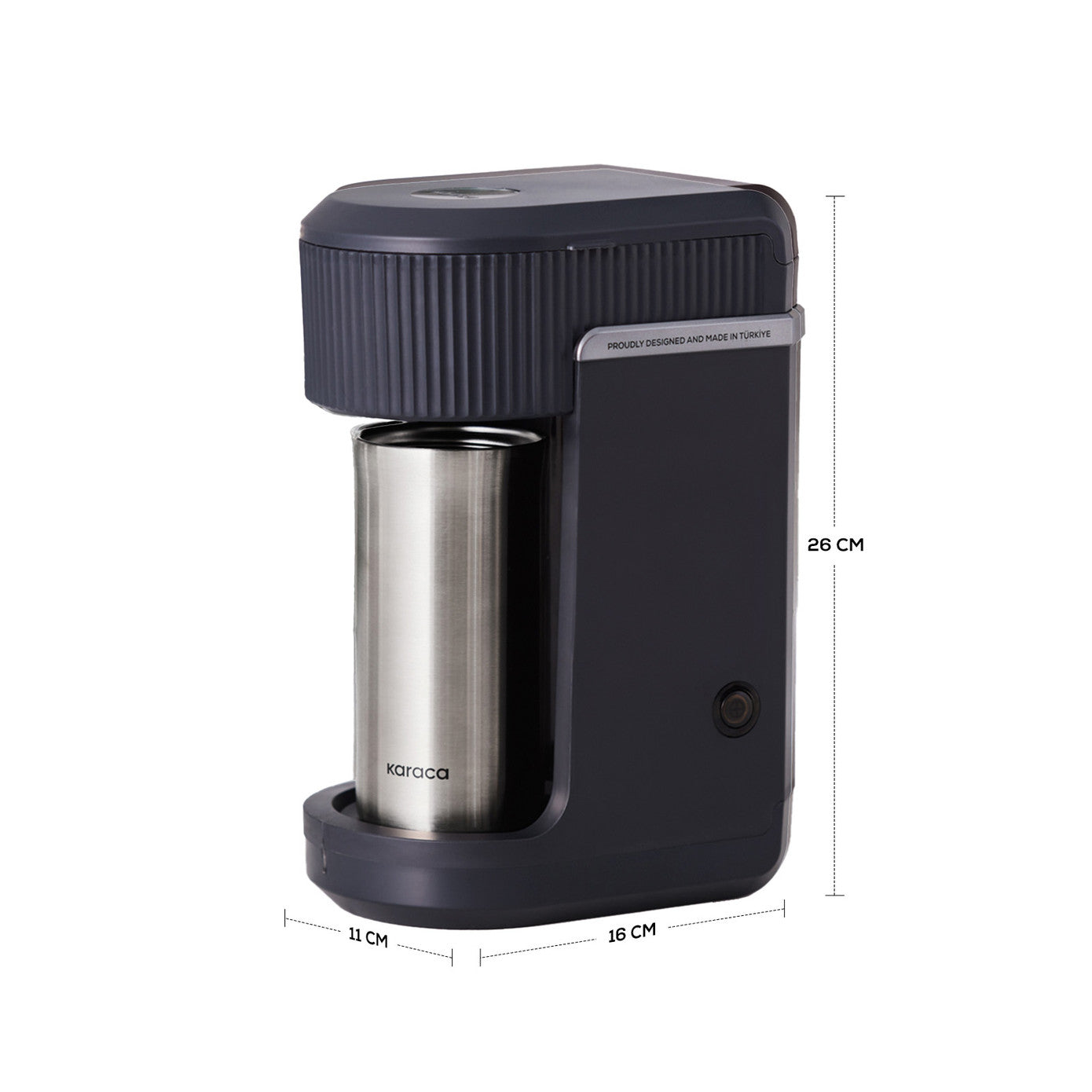 Mono, Aparat de Cafea cu Filtru Personal, Antracit