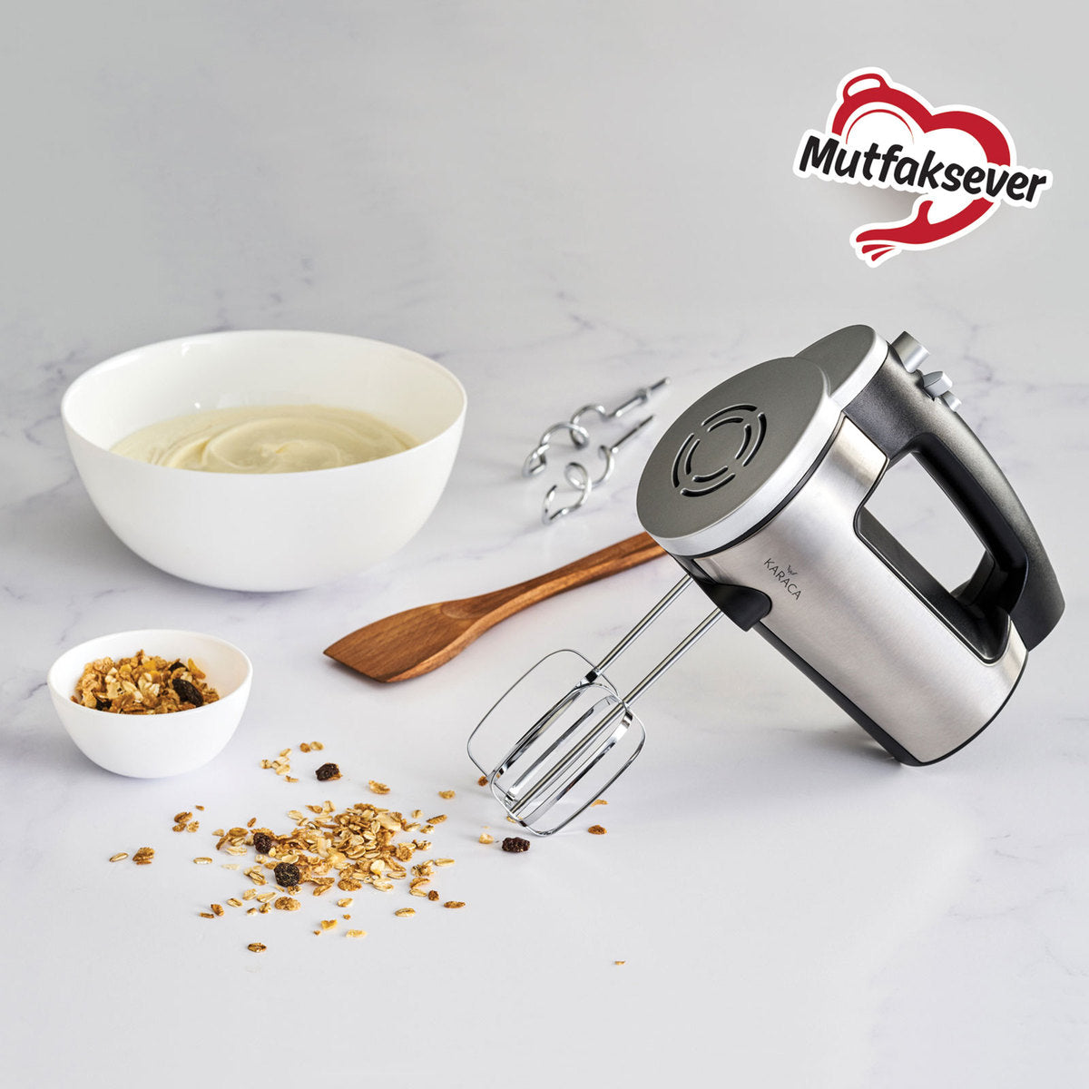Mıxer De Mână Karaca Love of Kitchen Inox