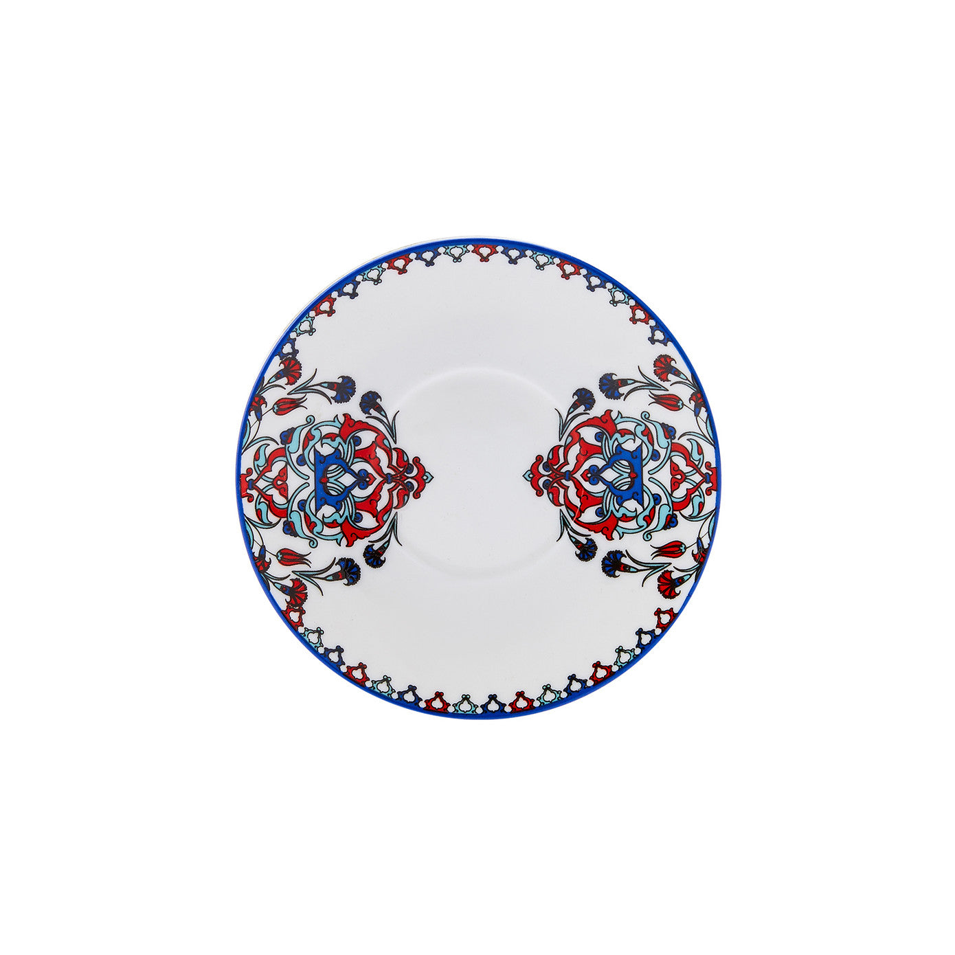 Hattat, 12 Piese, Set cești de Cafea Turcească pentru 6 persoane, 90ML, Multi