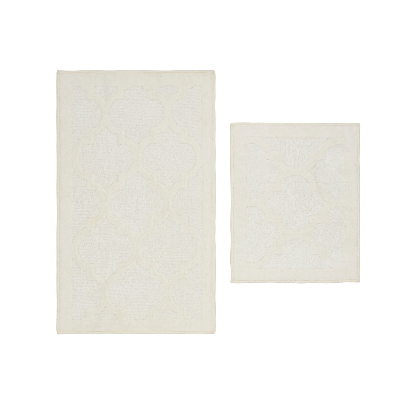 Katy, 2 Piese, Set Covor de Baie, Crem