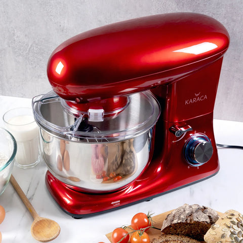 Karaca Multichef Stand Mixer Redgold Kitchen Chef 1400W 5,5 Lt
