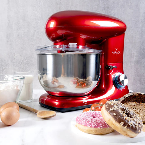Karaca Multichef Stand Mixer Redgold Kitchen Chef 1400W 5,5 Lt