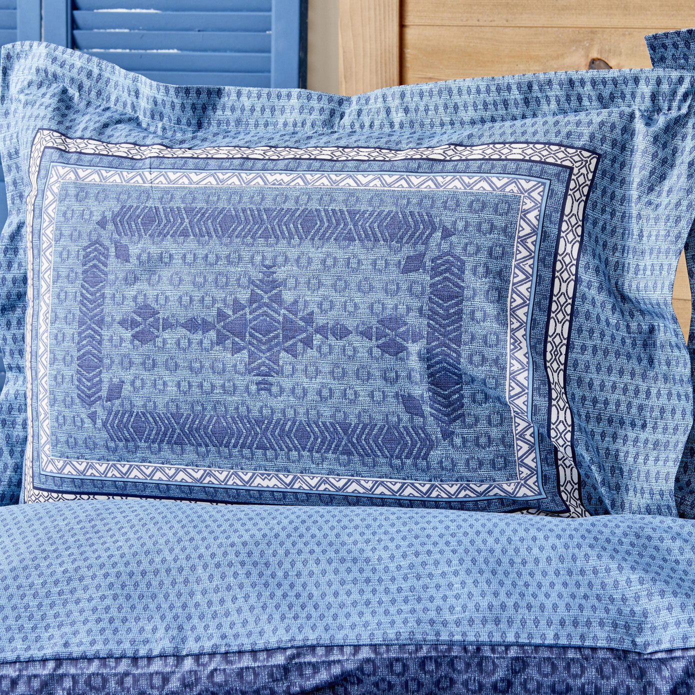 Karaca Home Mesto Navy-Blue 2 Person-Double Duvet Set with Elasticated Sheet