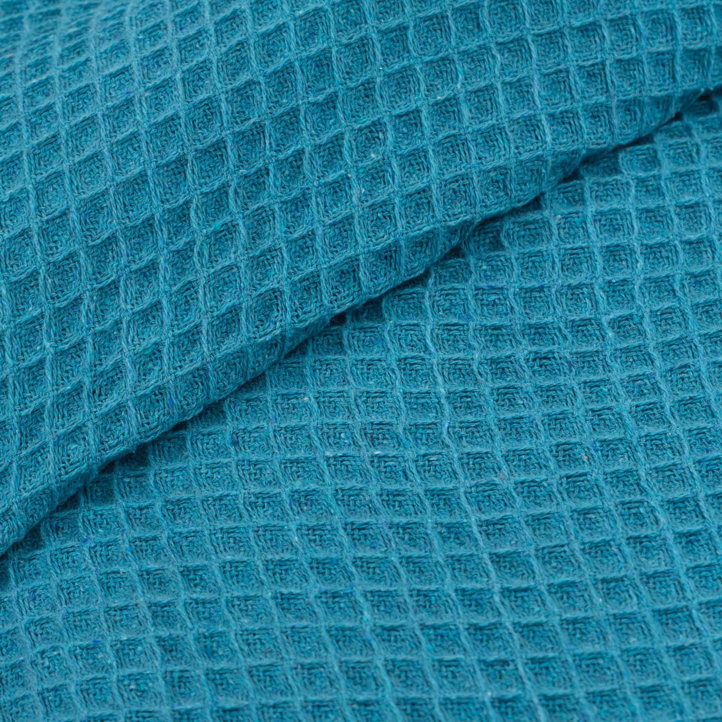 Karaca Home Coloro Turquoise Double Waffle Pike
