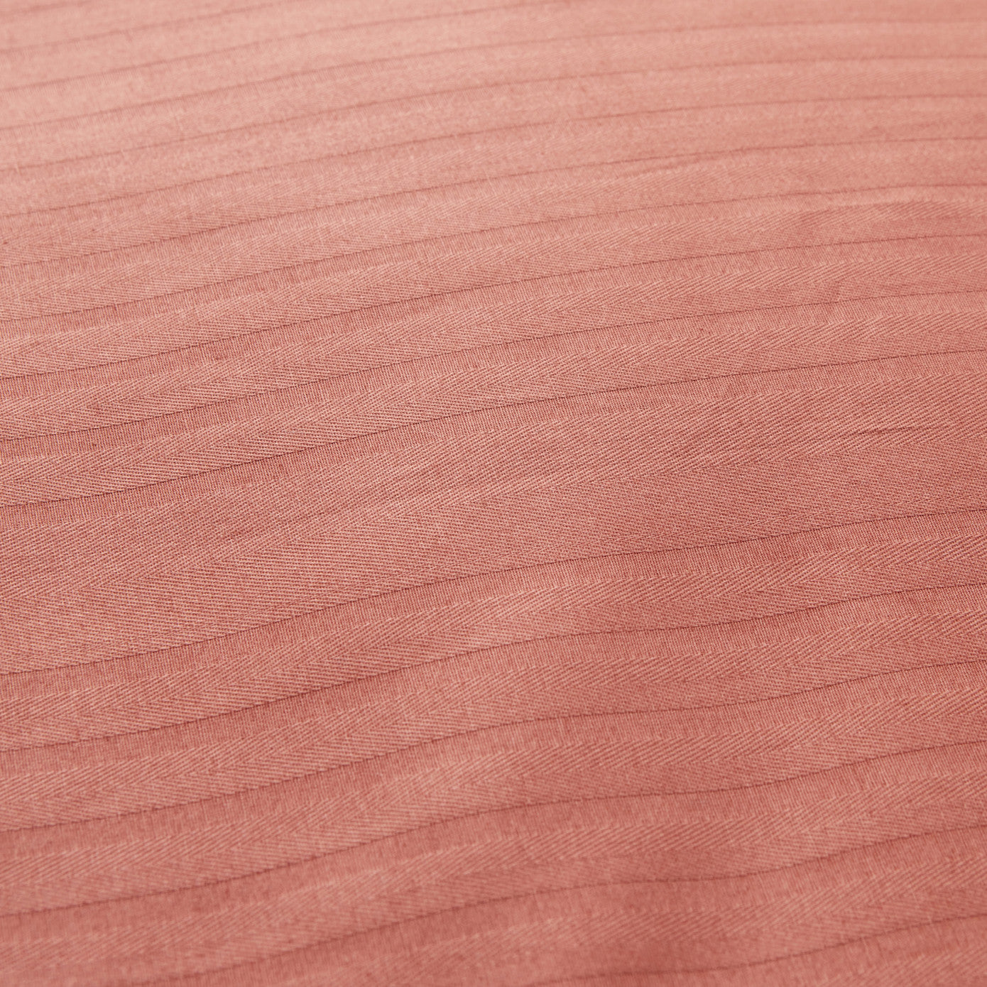 Uniq, 100% Cotton Duvet Cover Set, Double, Terracotta