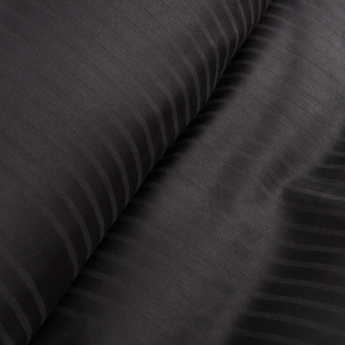 Uniq, 100% Bumbac Set Lenjerie de pat, Singura, Negru