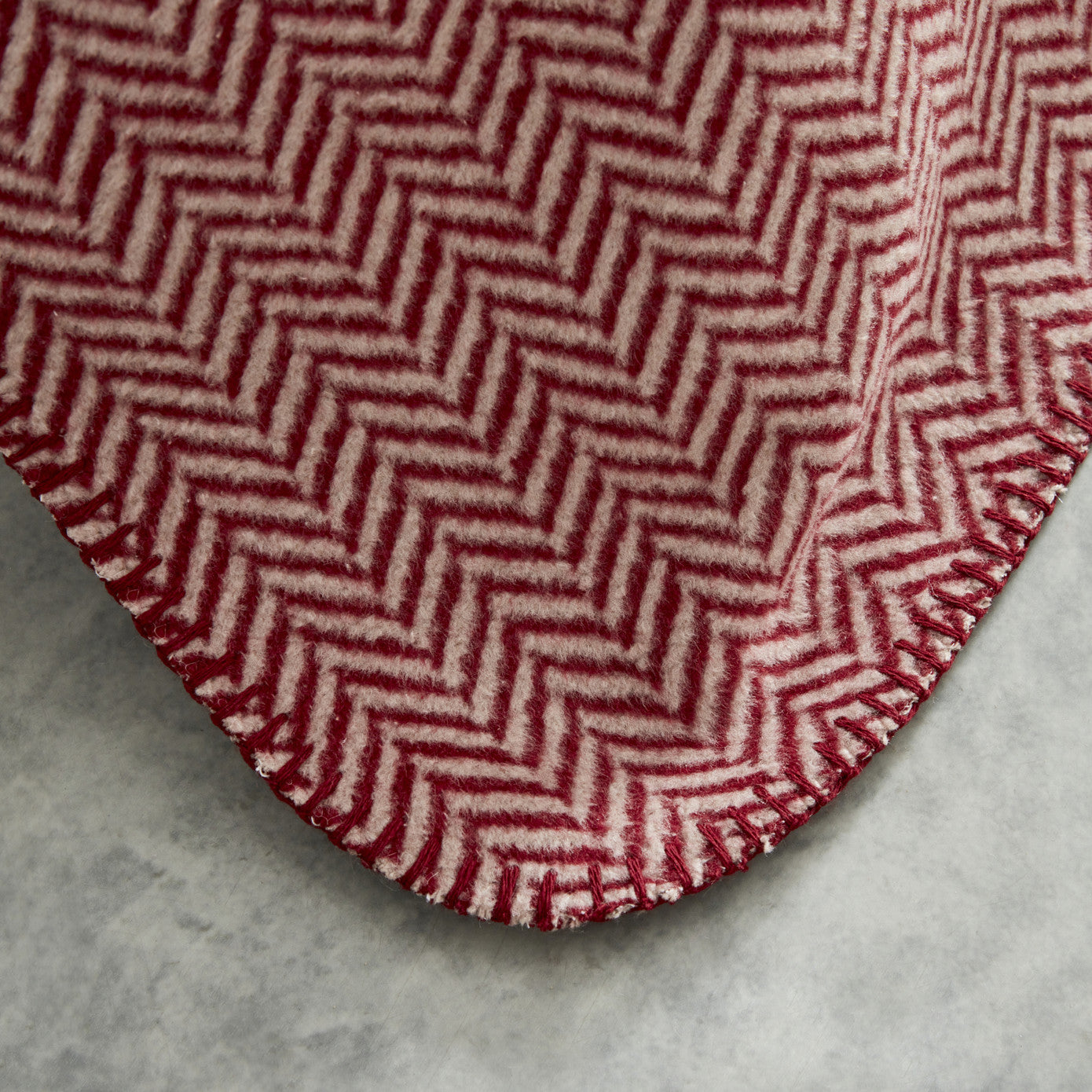 Sandra, Pătură Dublă, Burgundy