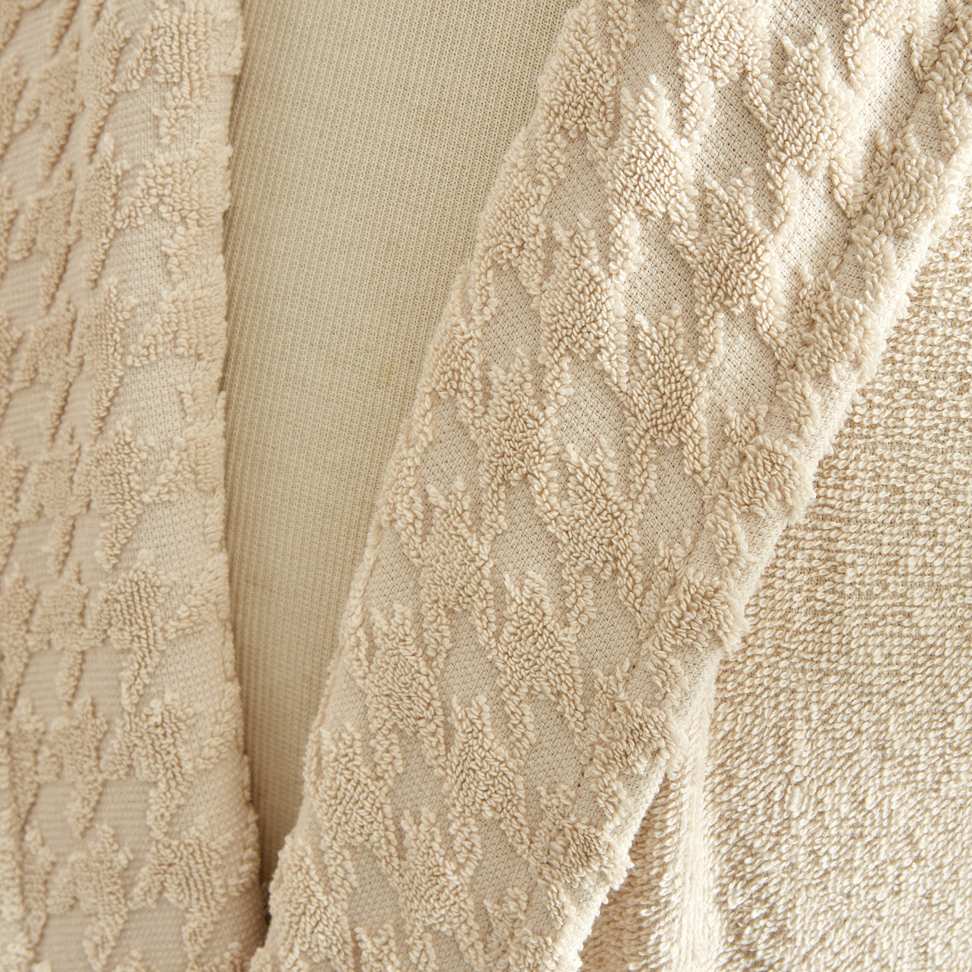 White Collection Seden, 6 Piese, Set de Baie pentru Familie, Bej