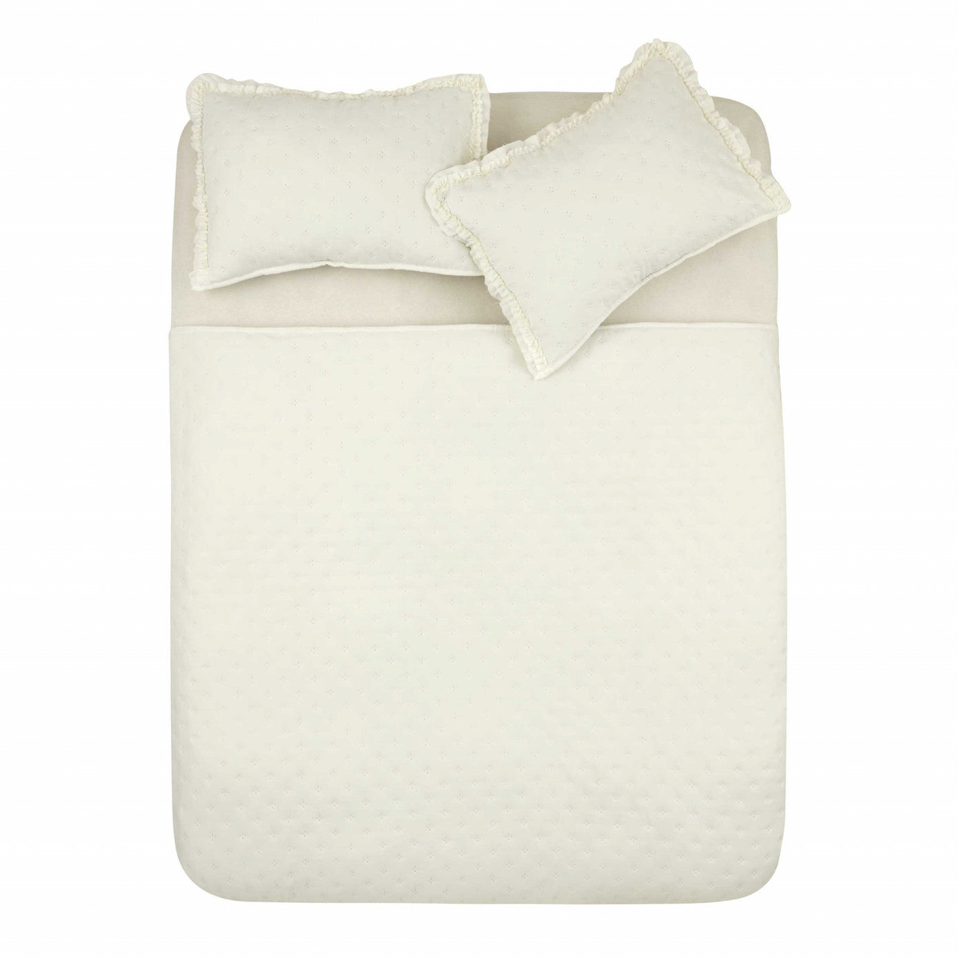 Viona, Set de Cuvertură, Dubla, Ecru