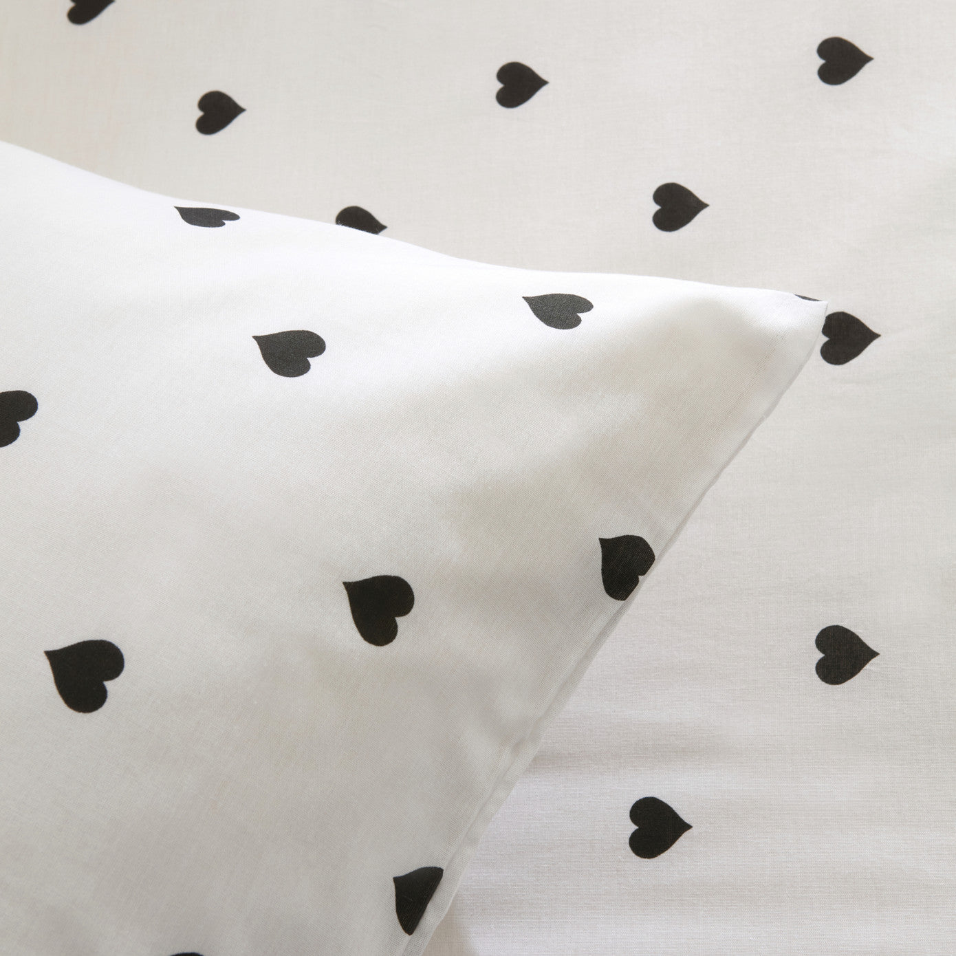 Sarah Anderson Amour, Set Lenjerie de pat, Dubla, Negru