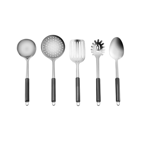 Apricot Master, 5 Piese, Set Ustensile de Bucătărie, Negru