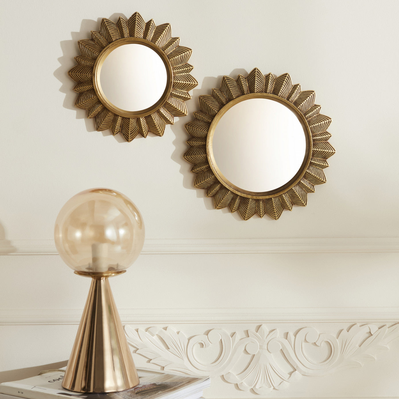 Lione, Mirror, 28cm