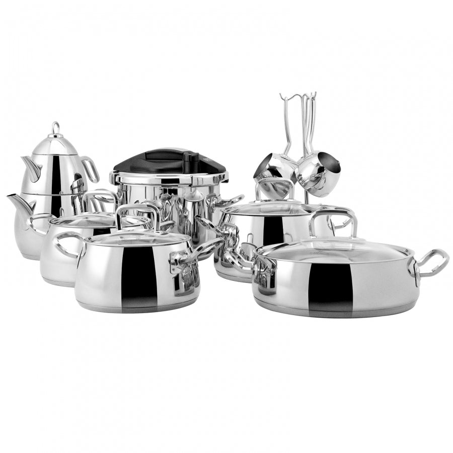 Karaca Nikko PowerSteel 316+ Steel 17 Piece Wedding Set