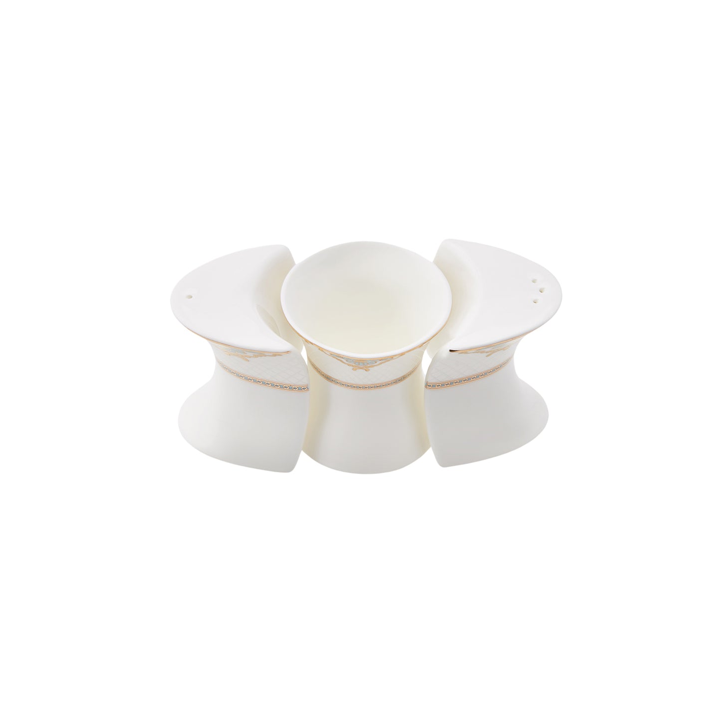 Set de Veselă Fine Pearl Extra Dorothy, 62 Piese, Pentru 12 persoane