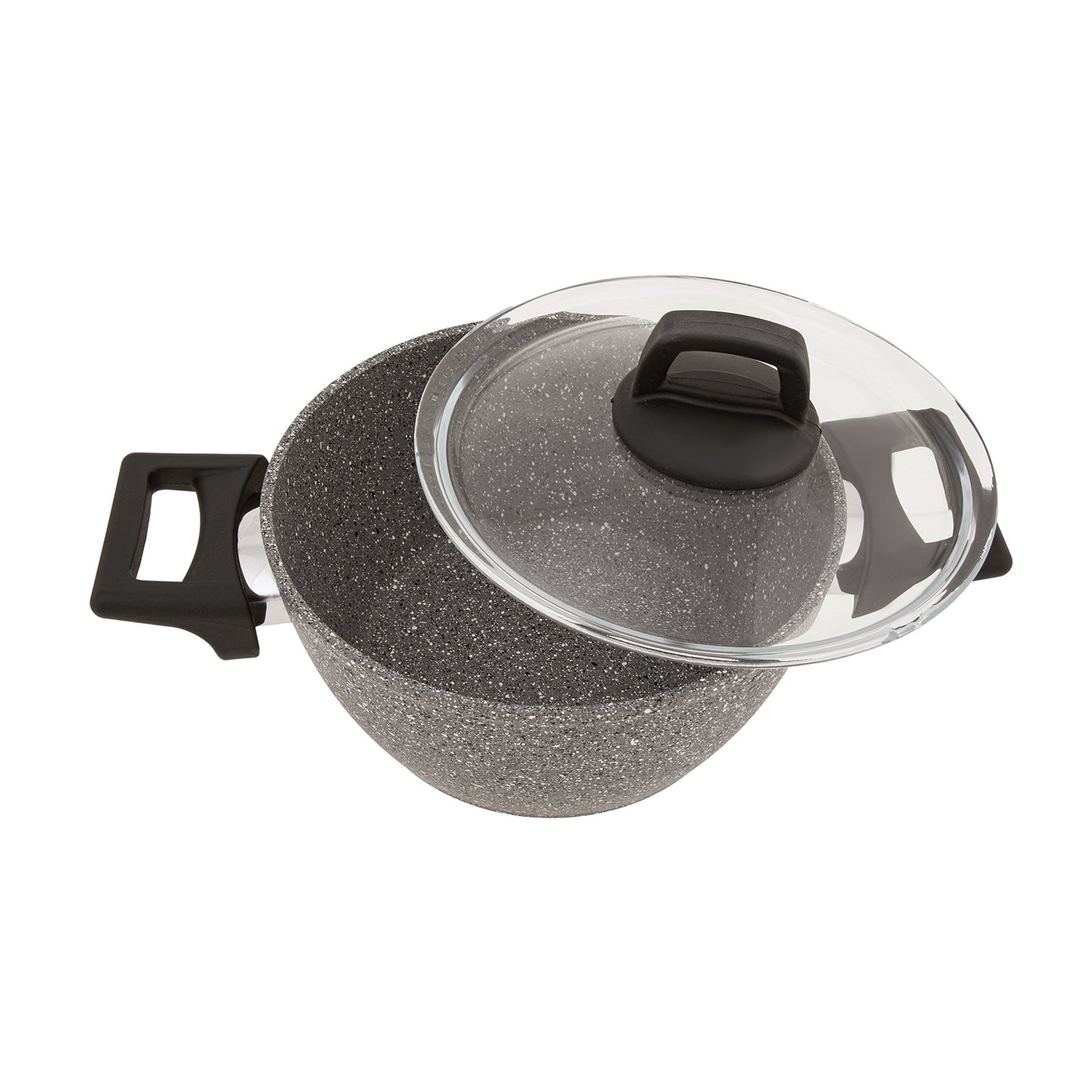 Karaca Biogranit Stella 8 Piece Cookware Set – With Serveware Gift
