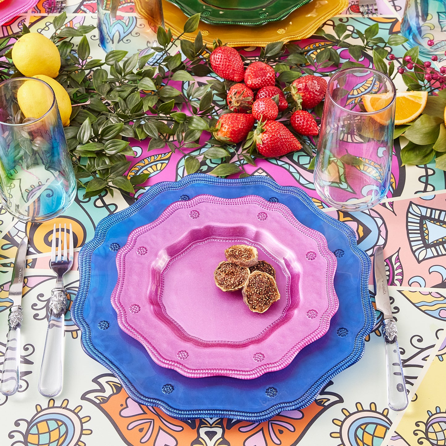 Karaca Fun 18 Piece Meal Cake And Glass Set