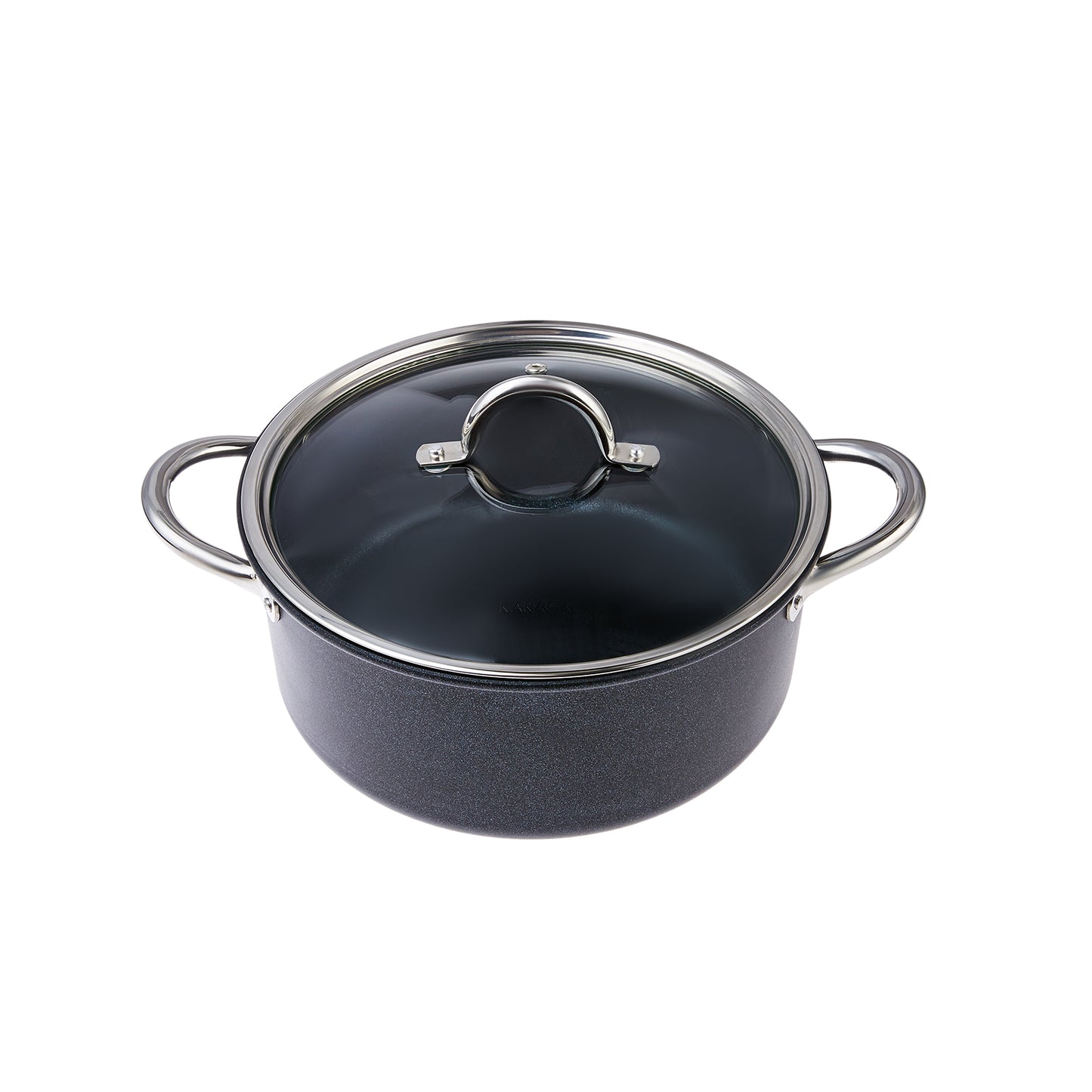 Set de Vase de Gătit BioDiamond Master, 7 piese, Granit, Inductie