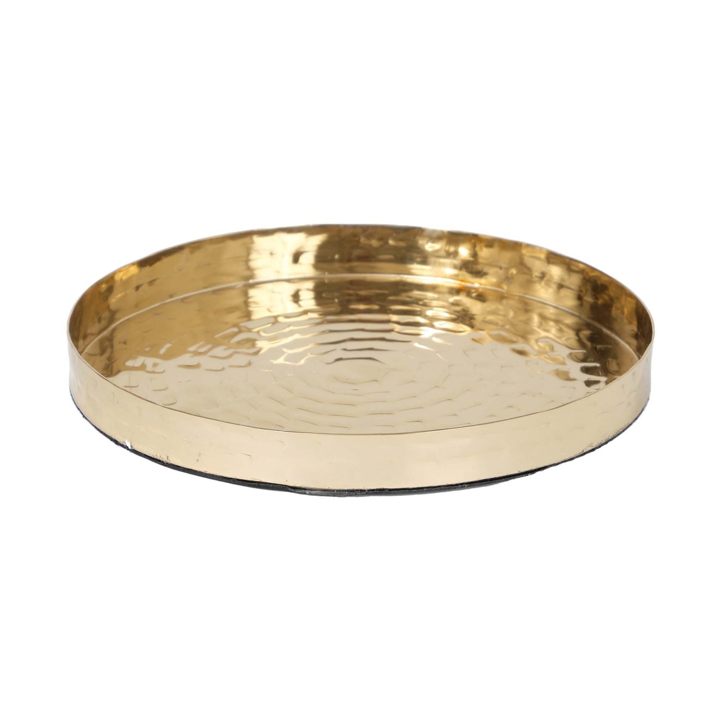Tavă decorativă Karaca Home Moroccan aurie, 26 x 26 x 3 cm