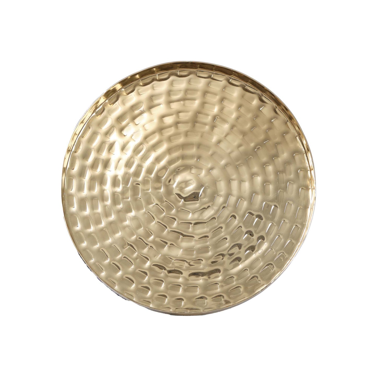 Tavă decorativă Karaca Home Moroccan aurie, 26 x 26 x 3 cm