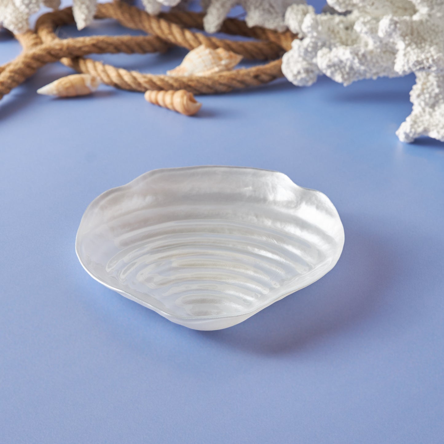 Karaca Aqua Marine Shell Bol Alb 18cm