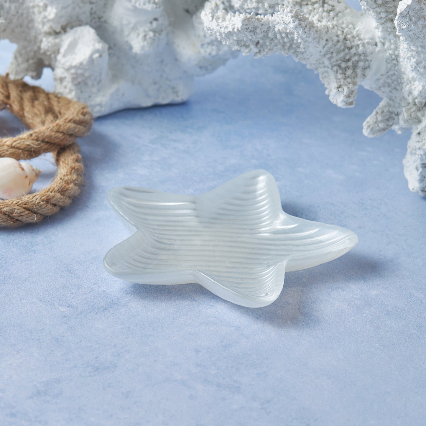 Bol pentru gustări Karaca Aqua Marine Star alb, 11 cm