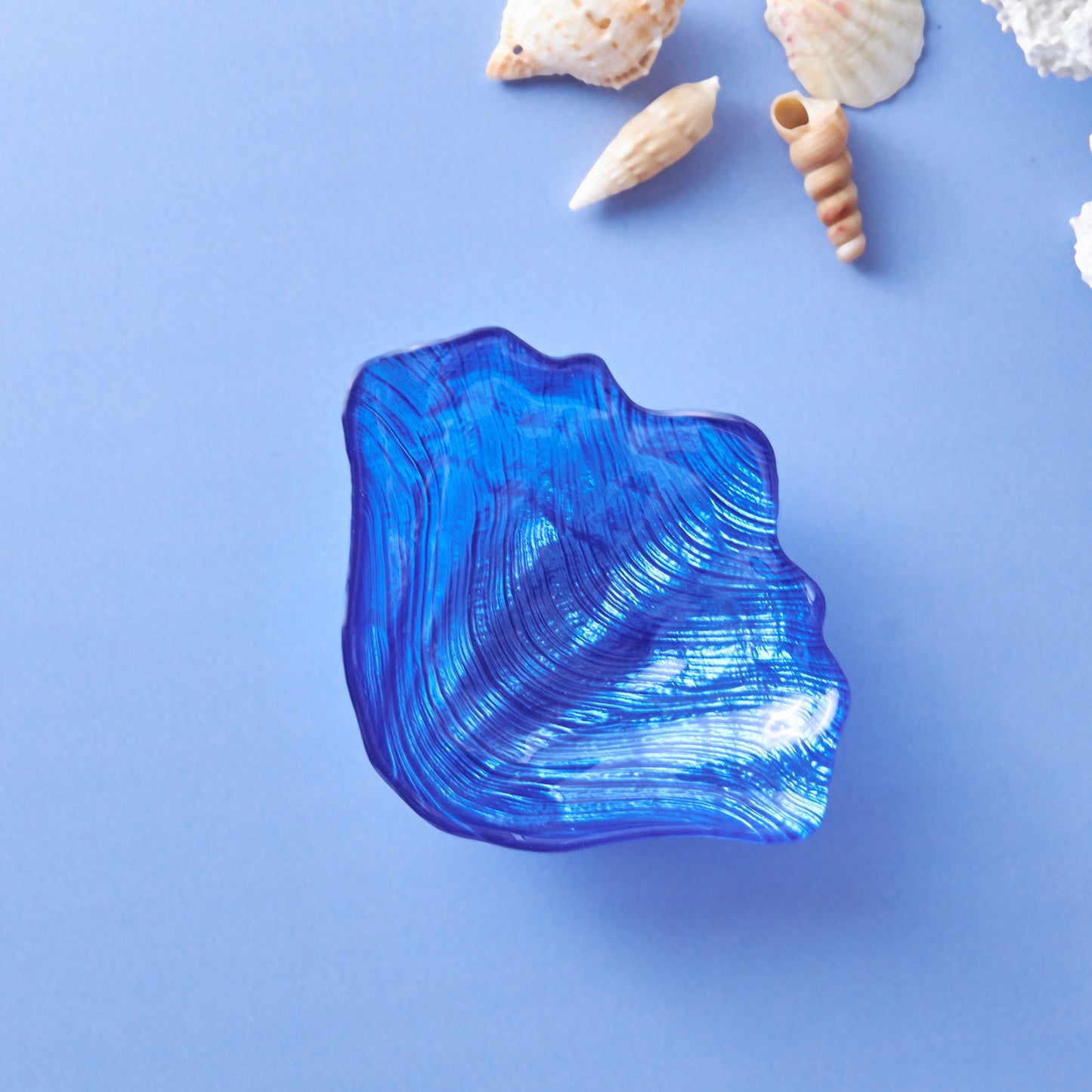Bol pentru gustări Karaca Aqua Marine Oyster albastru, 15 cm