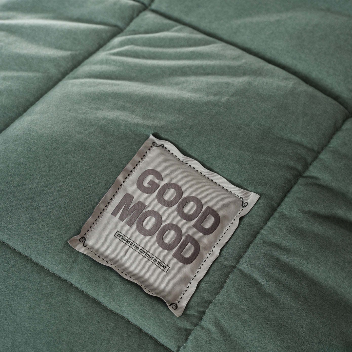 Motto Cotton Comfort, Set de Plapuma, Dubla, Petrol