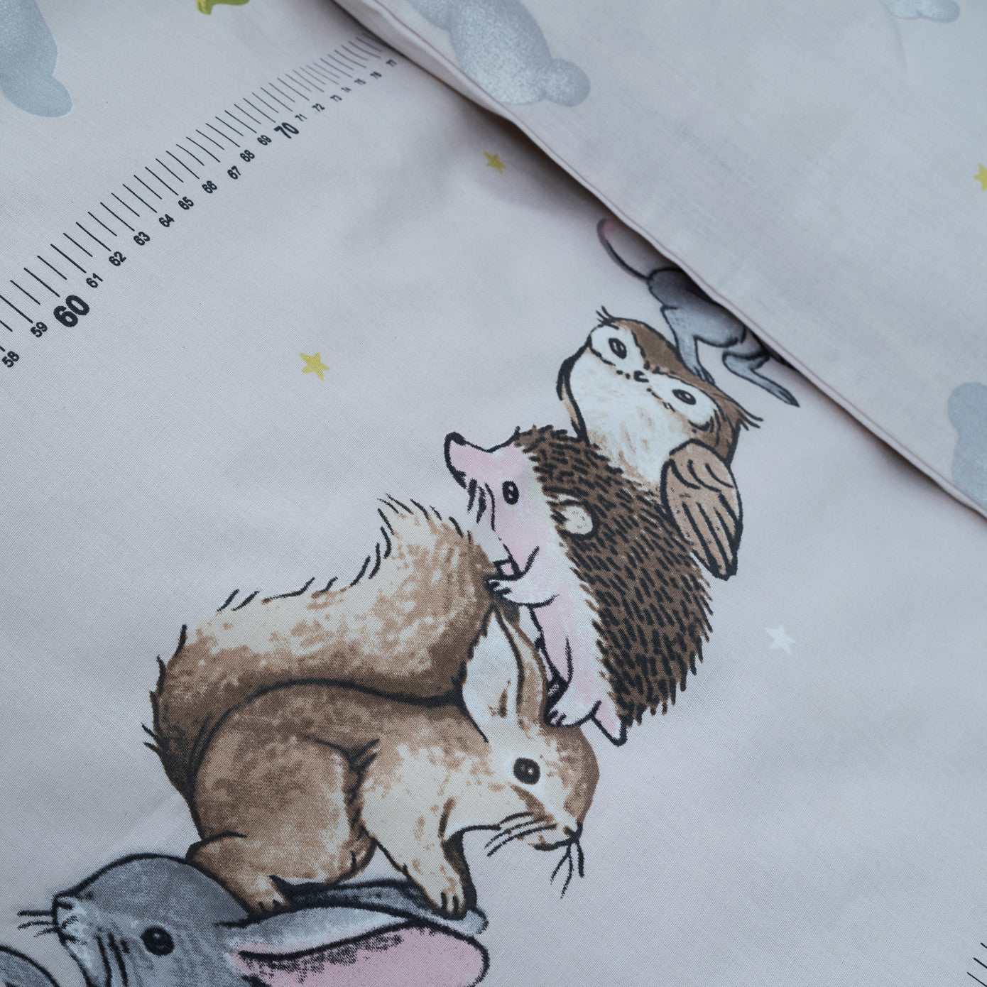 Karaca Home Set Husă Pılotă Bebeluș Lındo 100% Bumbac Rnf