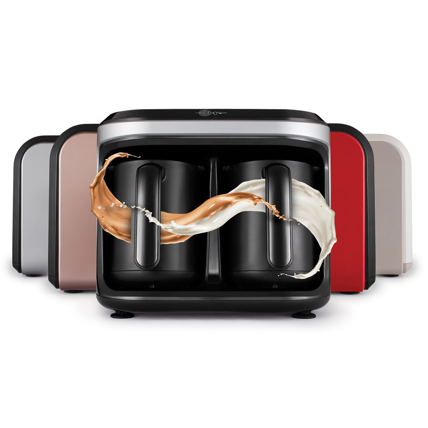 Hatır Hups Duet, Aparat de Cafea Turcească, Bauturi calde cu Lapte, Gri