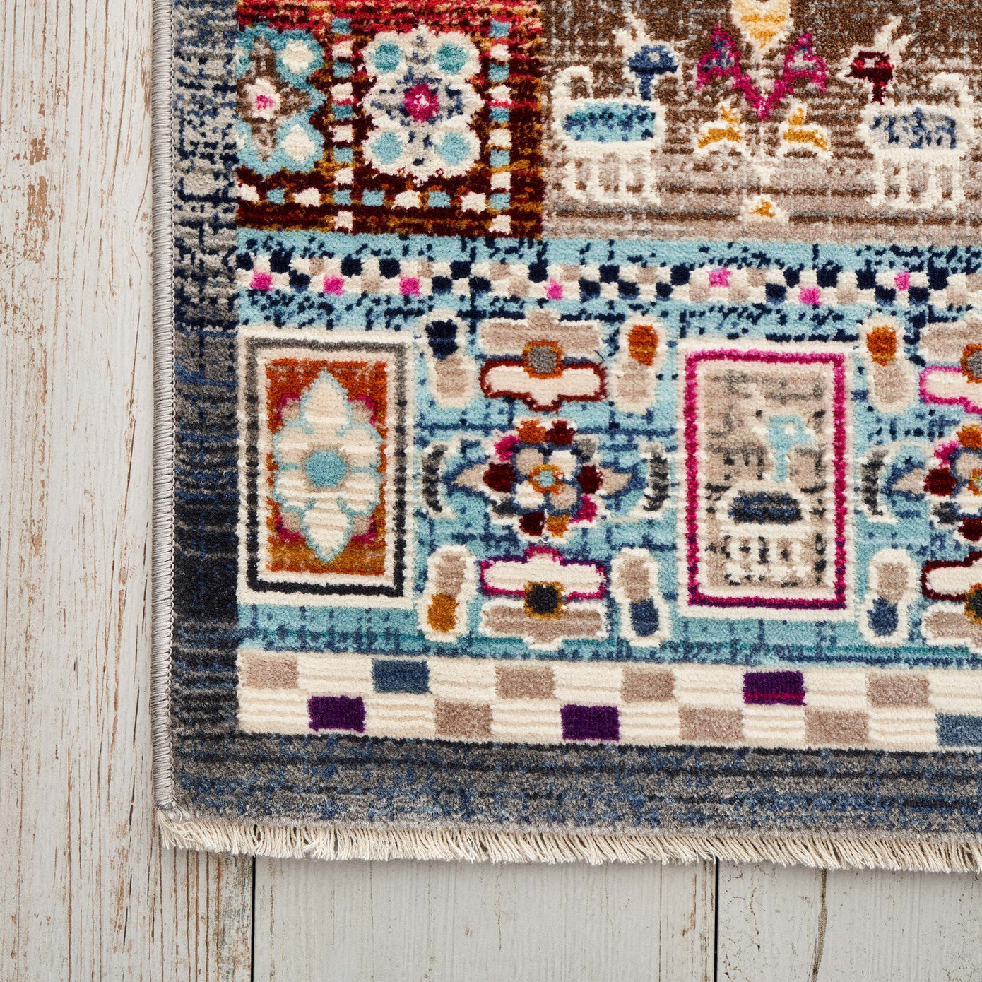 Kaşmir Halı 7/24 Alaca Exclusive Talas 120x180 cm
