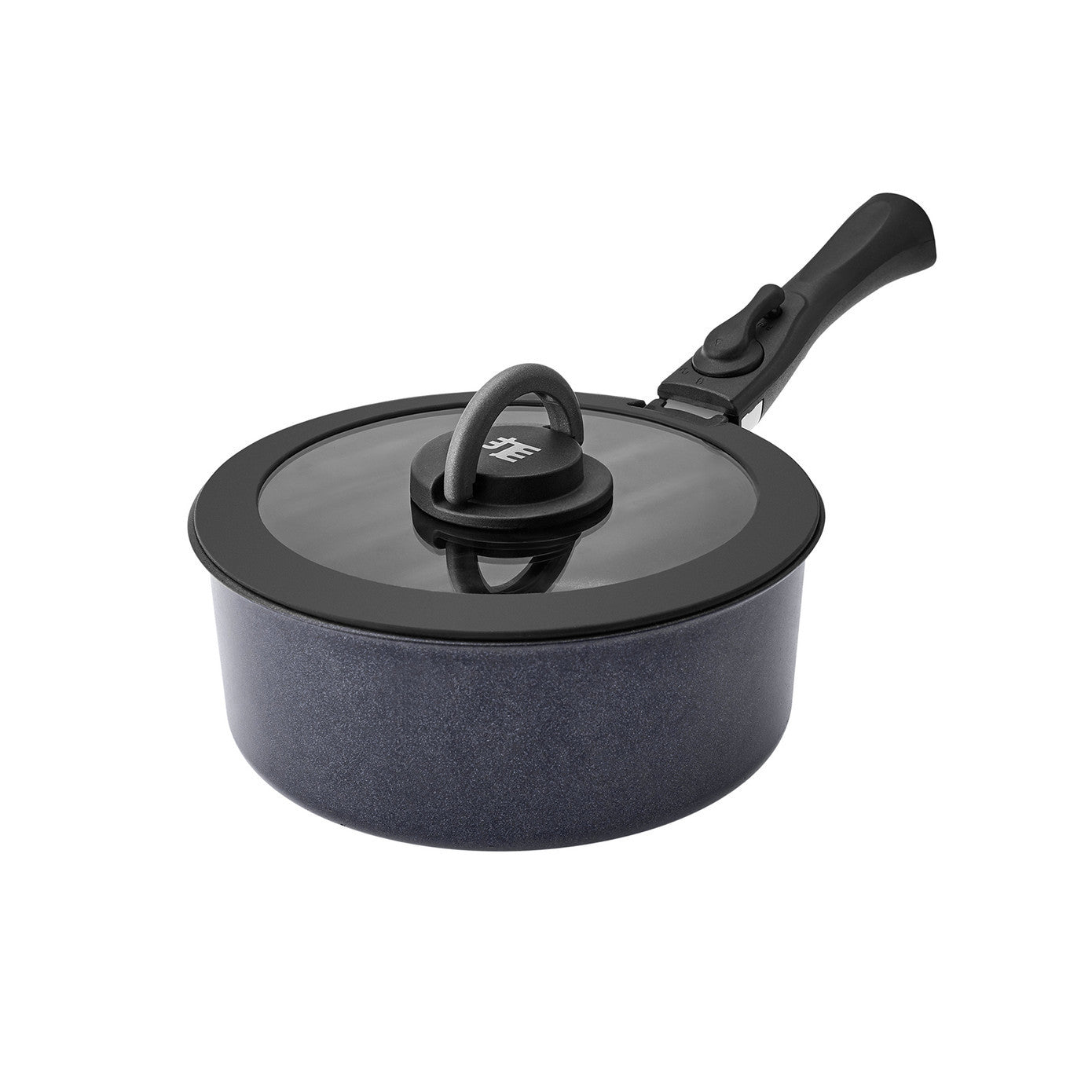 Set de Vase de Gătit BioDiamond Easy Clip, 13 piese, Granit
