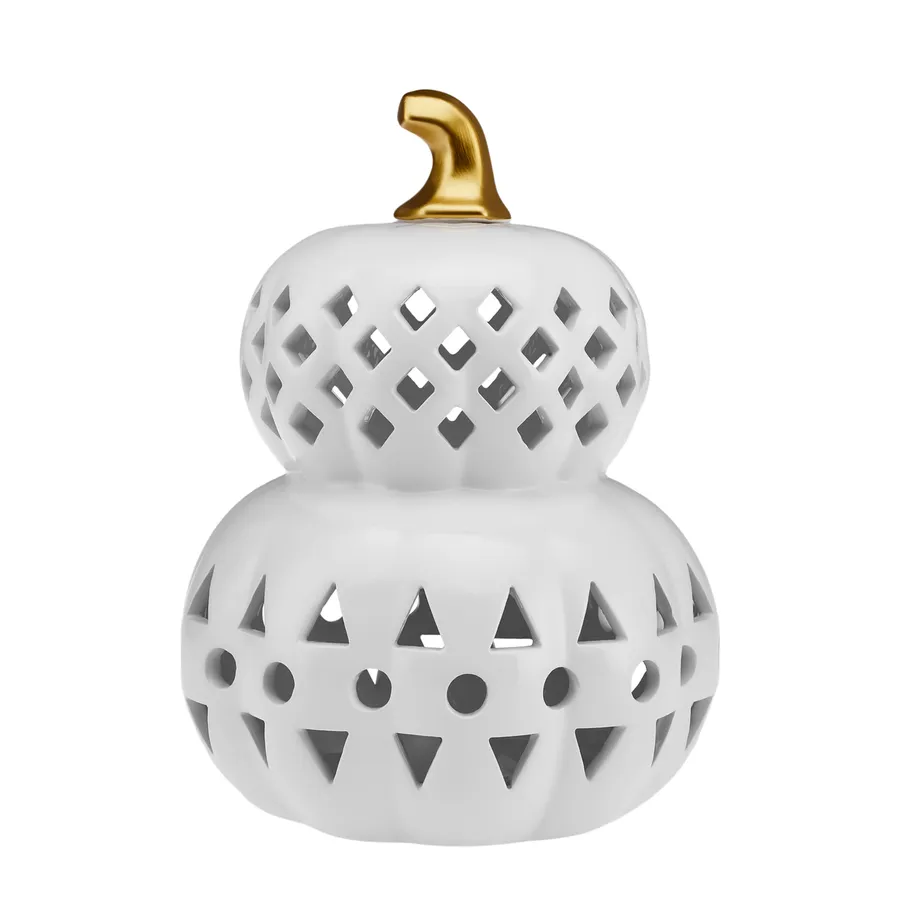 Halloween, Bibelou, 19cm, Aur Alb