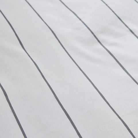 Cordova, 100% Bumbac Set Lenjerie de pat, Dubla, Antracit