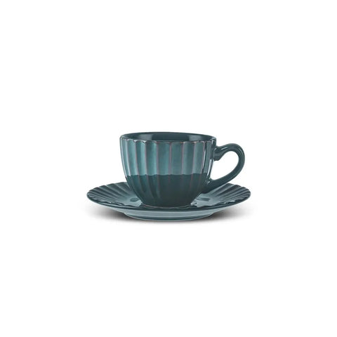 Austen, 4 Piese, Set cești de Ceai pentru 2 persoane, Verde