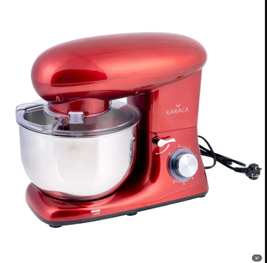 Karaca Multichef Stand Mixer Redgold Kitchen Chef 1400W 5,5 Lt