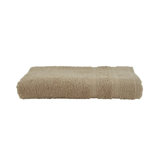Karaca Wheat Mocha 100% Cotton Shower Towel 70X140cm