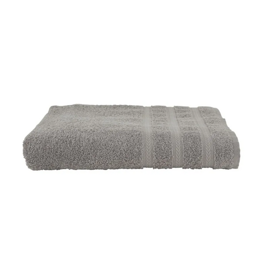 Karaca Wheat Light Grey 100% Cotton Bath Towel 100X150 cm