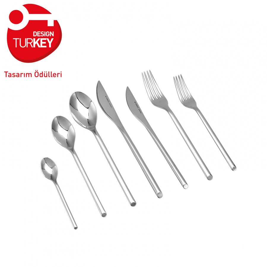 Karaca Kendo 84 Bucăți Set Tacâmuri Elegante pentru 12 Persoane