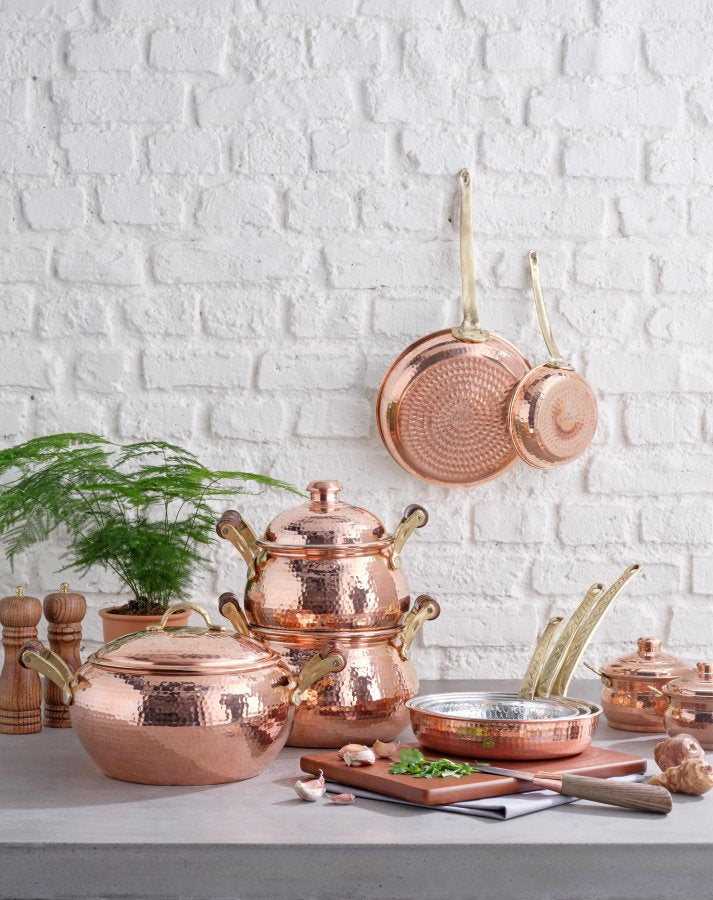 Karaca Mesopotamia Copper Chubby Oală 16 cm