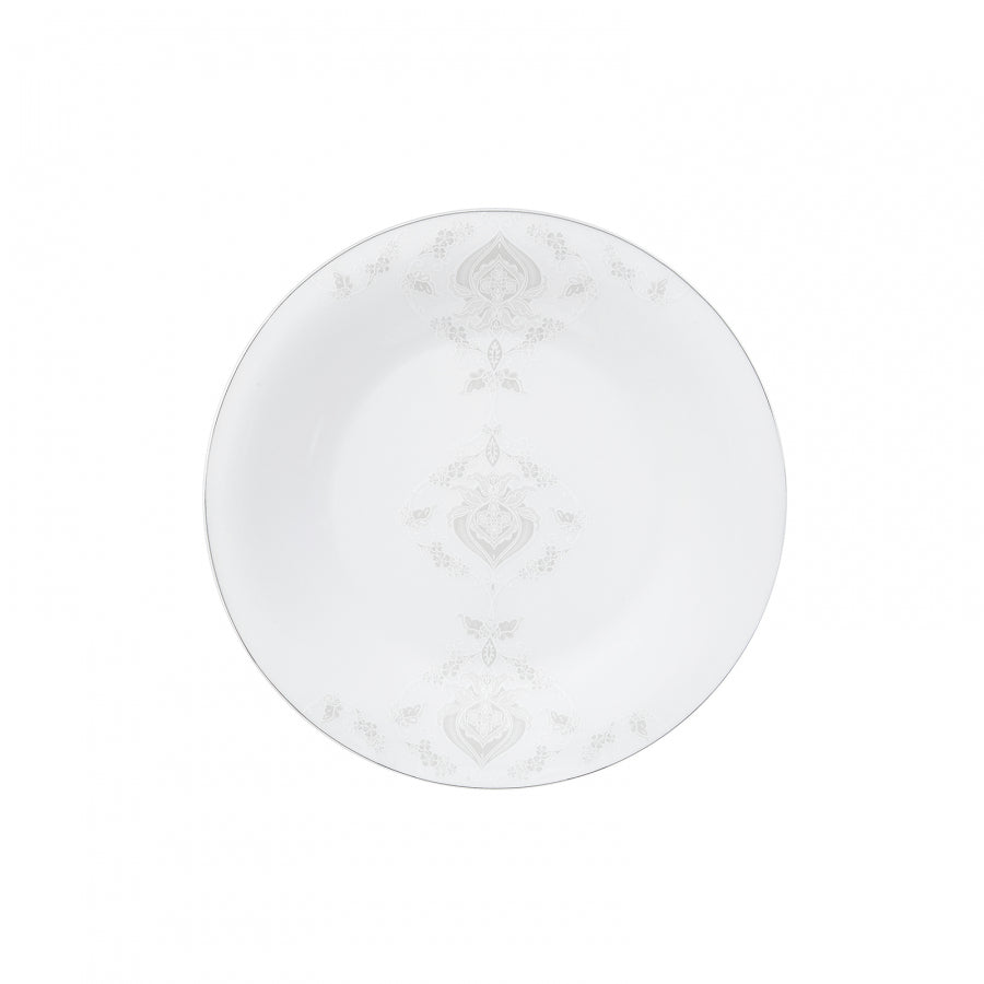 Set de veselă Karaca Fine Pearl Bella negru, 58 de piese, pentru 12 persoane