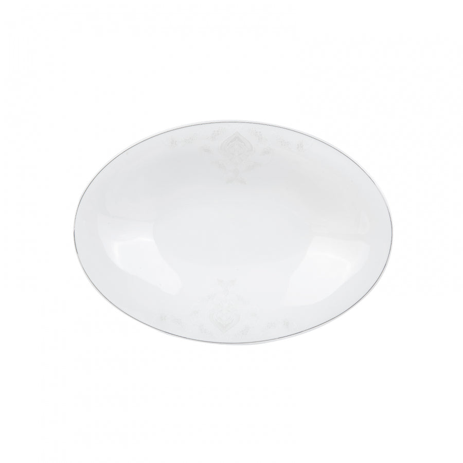Set de veselă Karaca Fine Pearl Bella negru, 58 de piese, pentru 12 persoane