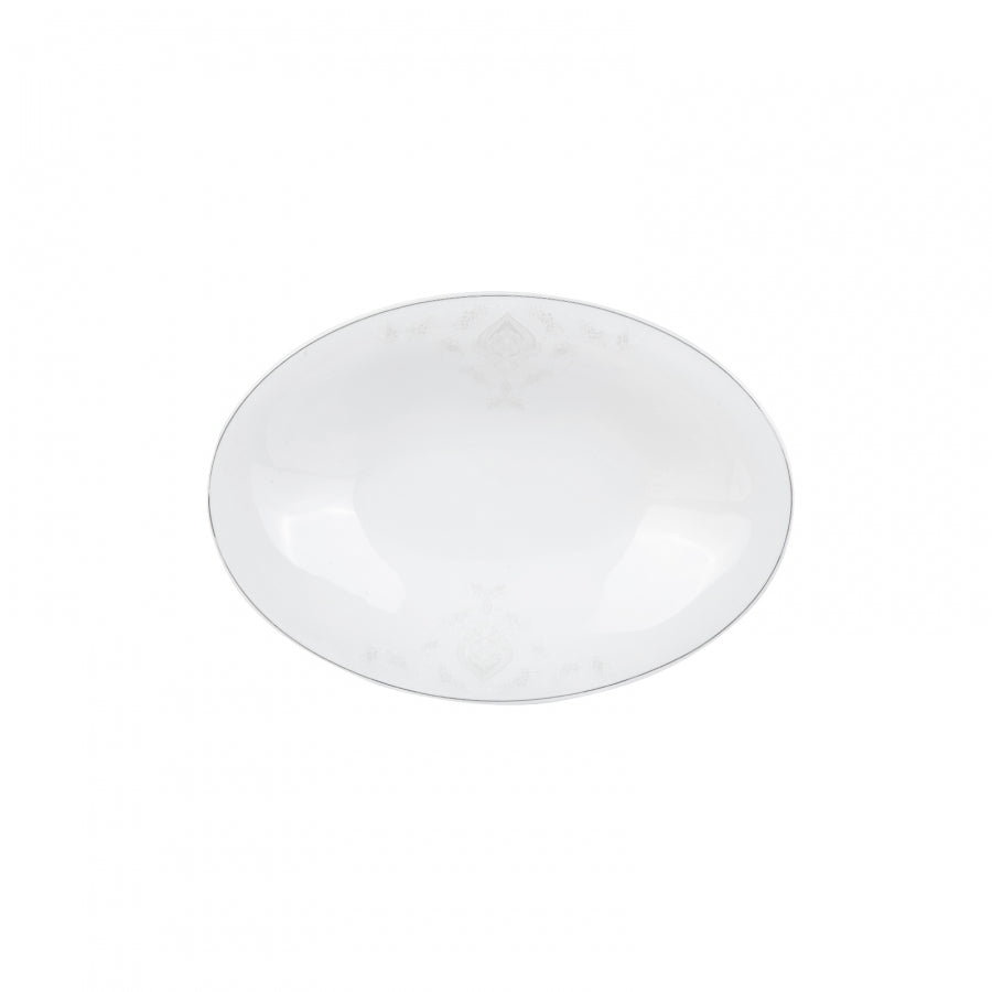Set de veselă Karaca Fine Pearl Bella negru, 58 de piese, pentru 12 persoane