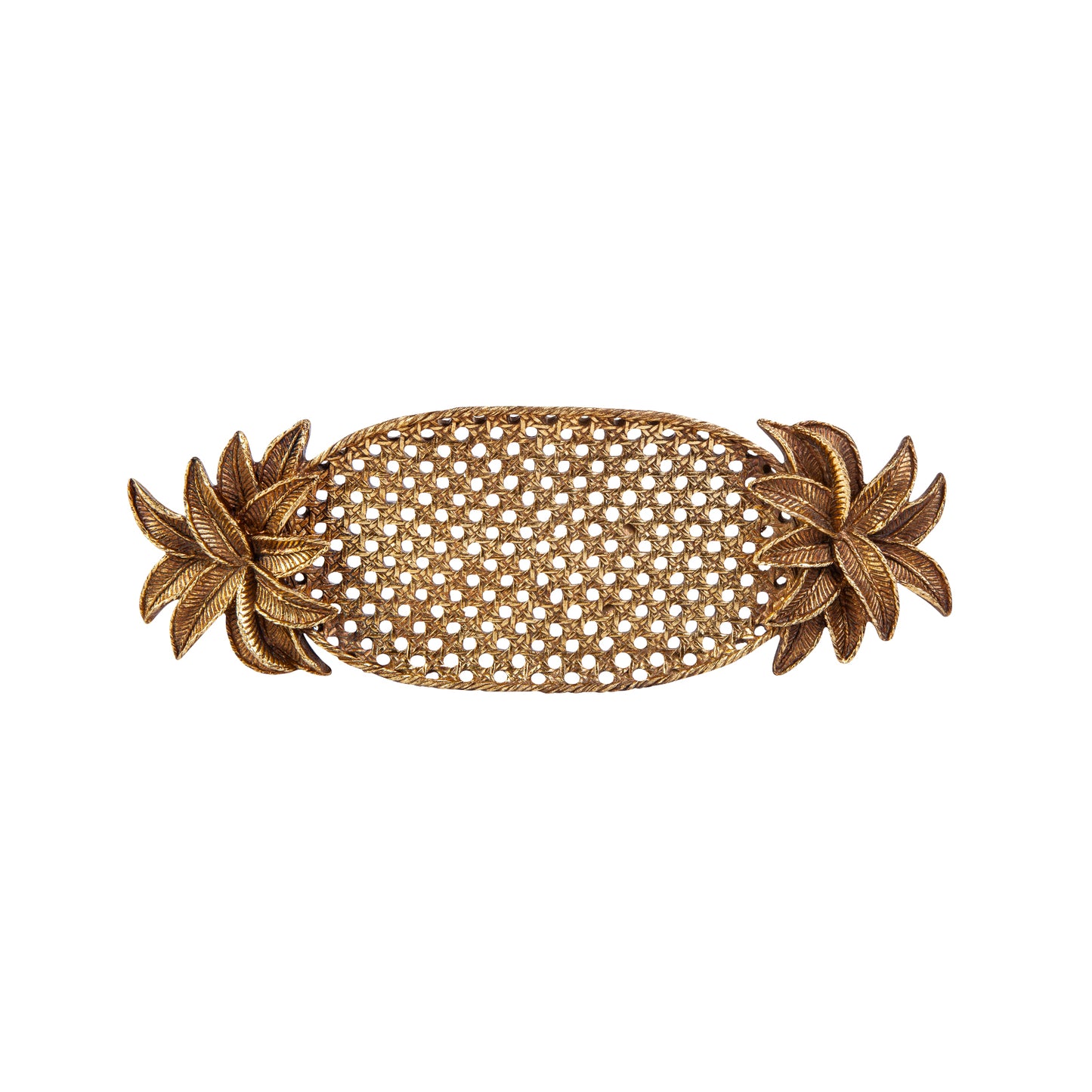 Karaca Pineapple Decorative Tray 42.8x15 cm