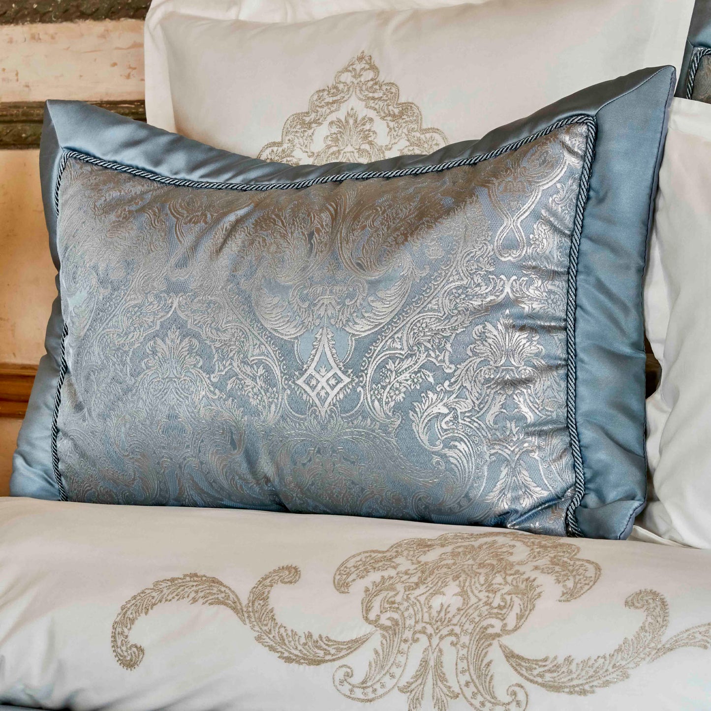 Karaca Home Ophelıa Set De Zestre Dın 10 Pıese De Culoare Albastru