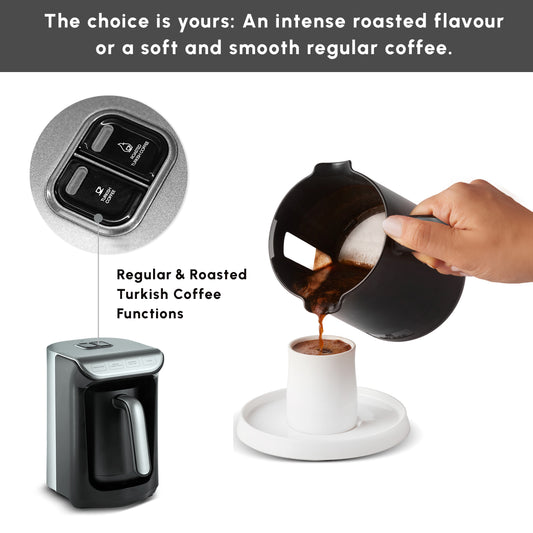 Karaca Hatir Köz mașină de cafea turcească prăjită antracit