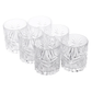 Rcr Oasis, 6 Piece Crystal Whisky Glass, Transparent