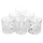 Rcr Oasis, 6 Piece Crystal Whisky Glass, Transparent
