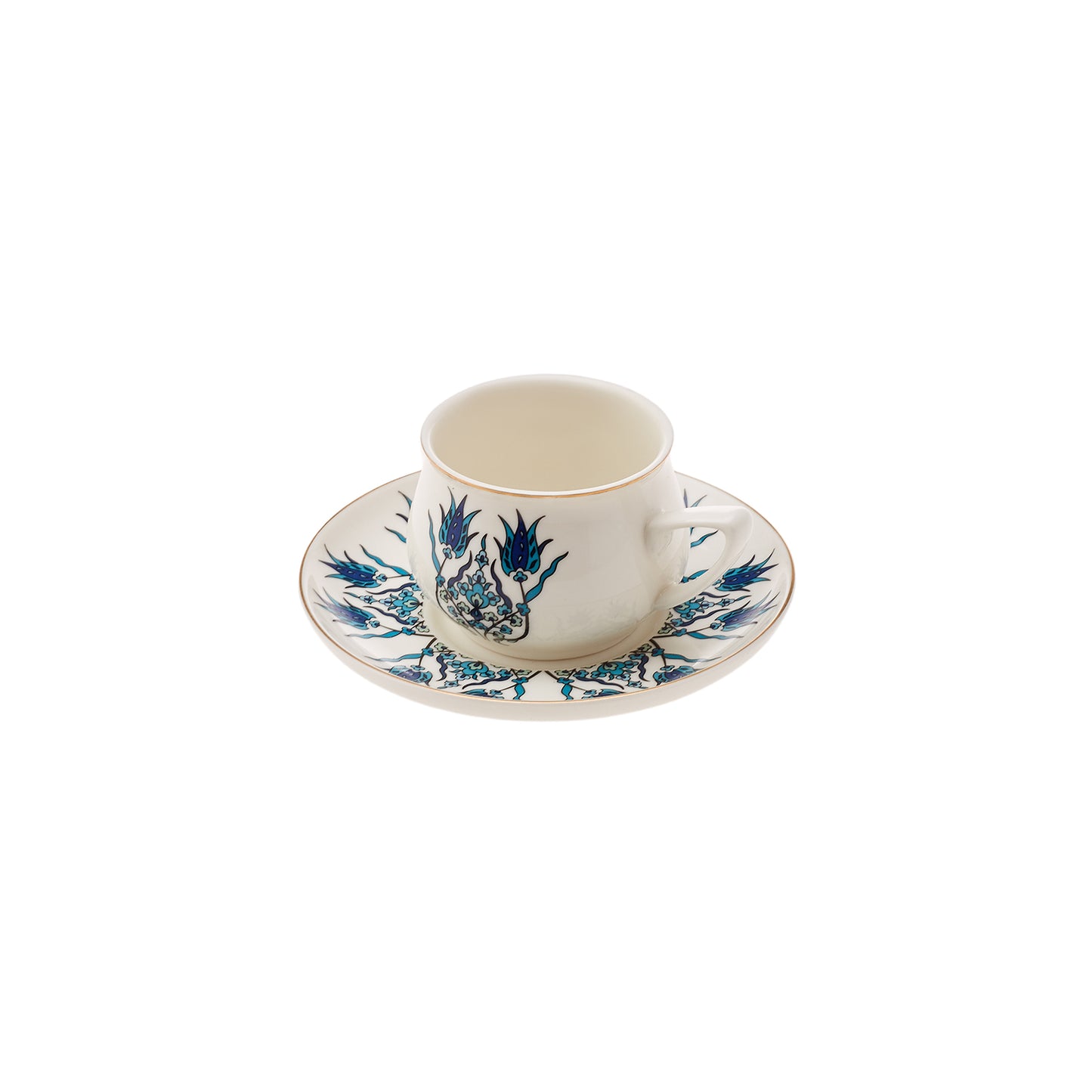 Set cești de cafea Iznik New Form, Pentru 6 persoane, 90 ml