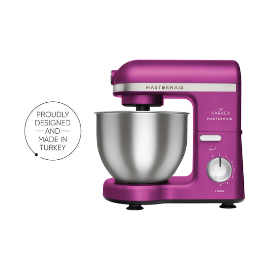 Mastermaid Chef, Mixer cu Suport, Fushia Love, 1500W, 5 LT