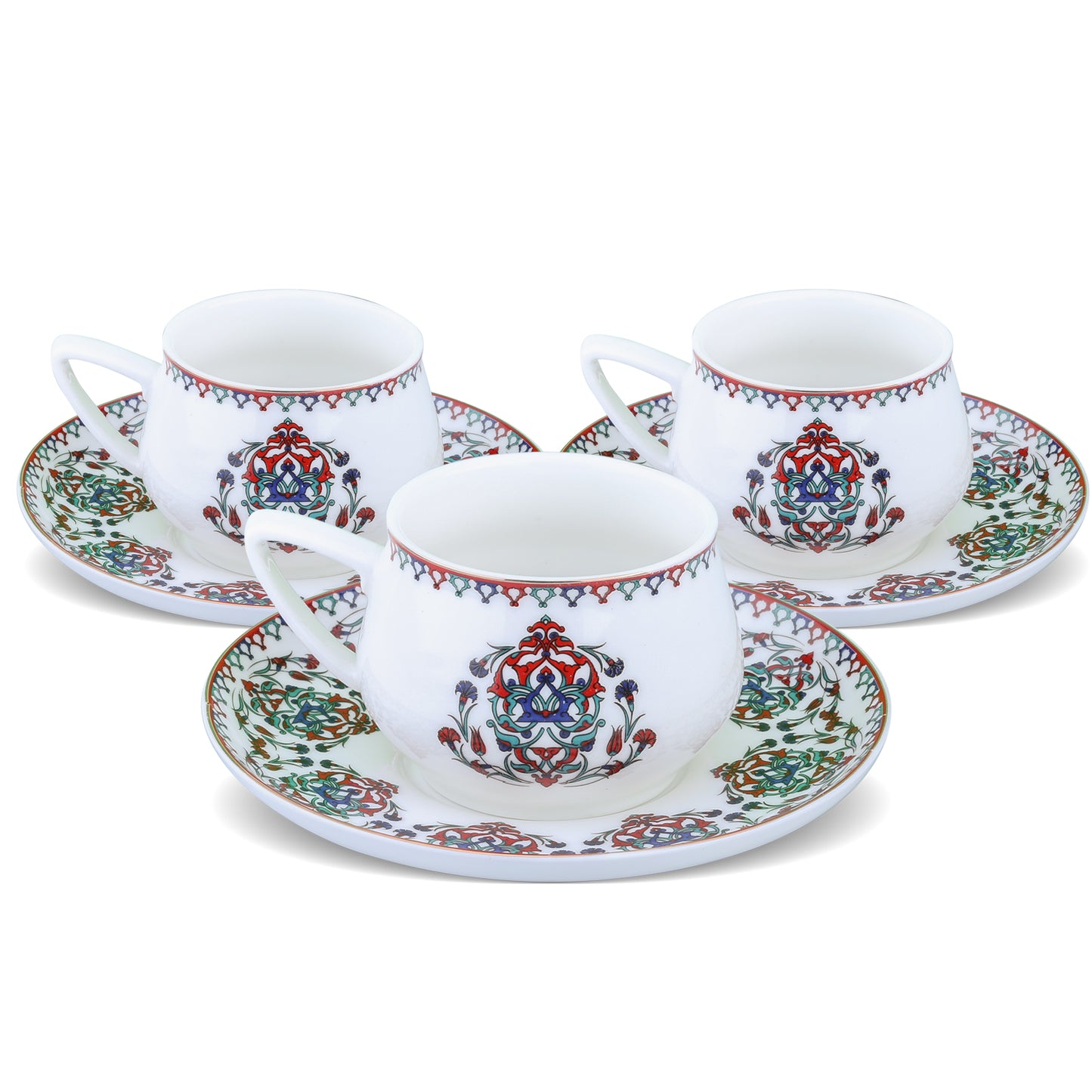 Set cești de cafea Nakkas, Pentru 6 persoane, 100 ml